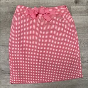 Ann Taylor LOFT Polka Dot Pencil Skirt